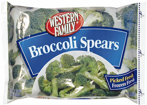 slide 1 of 1, Western Family Broccoli Spears, 16 oz