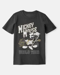Carter's Carters Kid Disney© Mickey Mouse Short-Sleeve Graphic Tee - Black Black 4