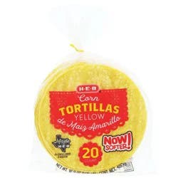 H-E-B Yellow Corn Tortillas