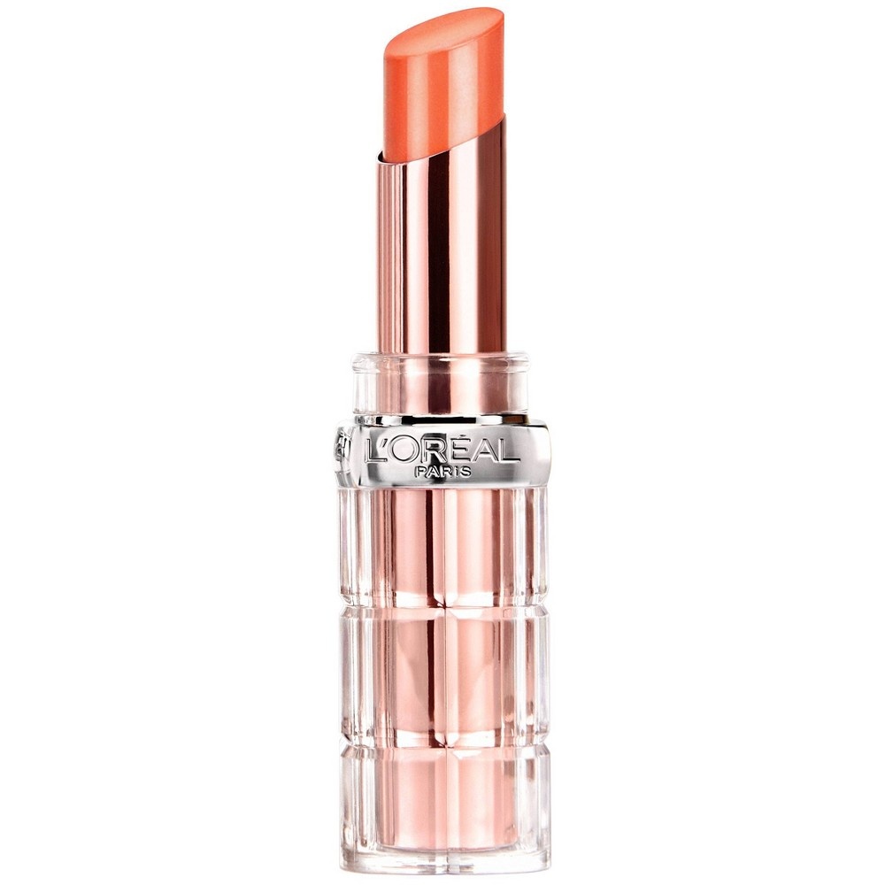 slide 6 of 7, L'Oréal Paris Colour Riche Plump And Shine Sheer Lipstick - Nectarine, 0.1 oz