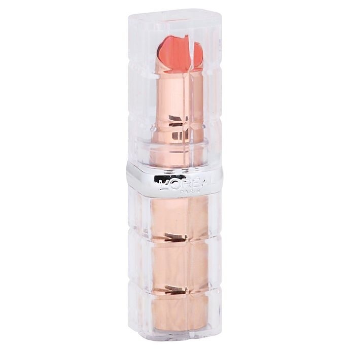 slide 1 of 7, L'Oréal Paris Colour Riche Plump And Shine Sheer Lipstick - Nectarine, 0.1 oz