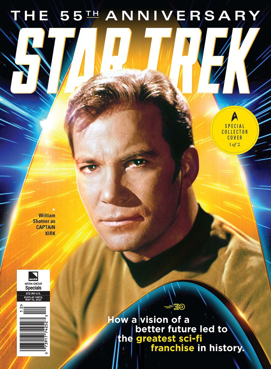 slide 2 of 2, Star Trek Magazine, The 55th Anniversary, Special Collector Cover, 1 ct