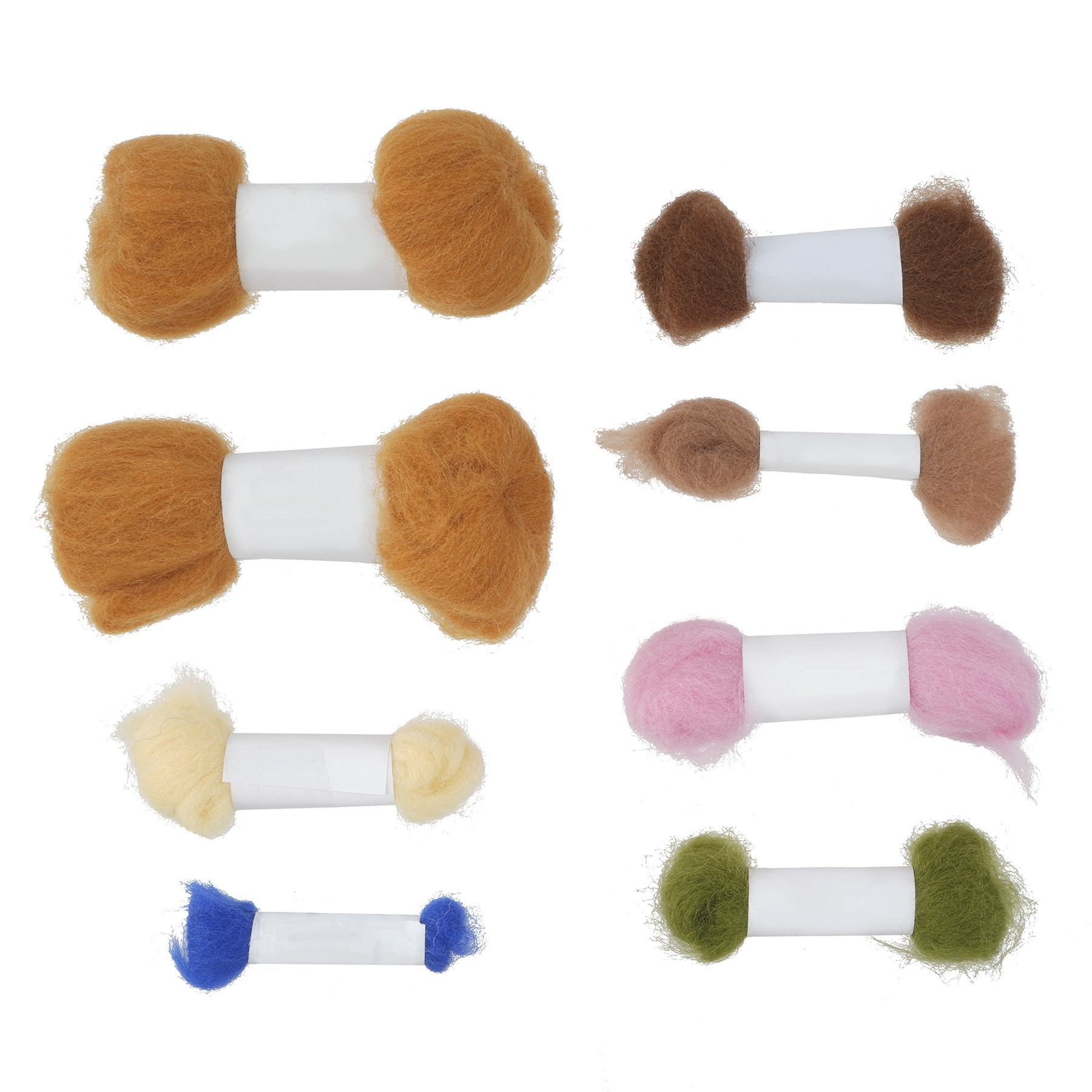 slide 4 of 4, Flower Pot Felting Kit By Loops & Threads, 3 in