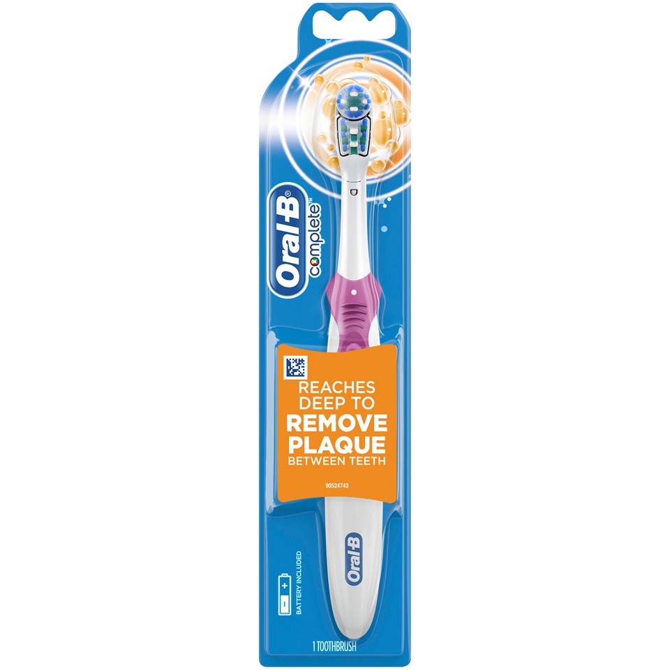 slide 2 of 2, Oral-B Complete Action Deep Clean Power Toothbrush, 1 ct