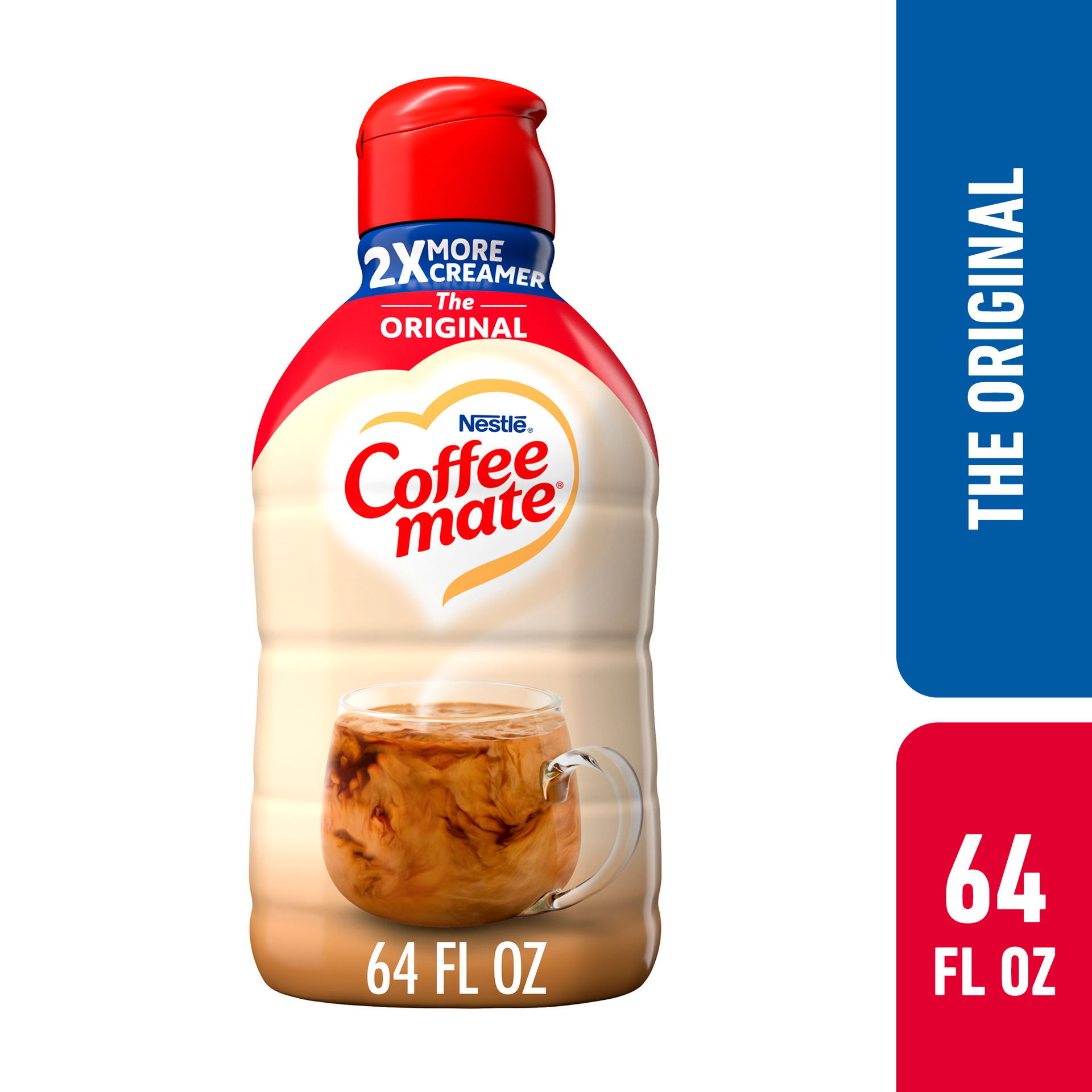 slide 1 of 7, Coffee mate The Original Liquid Coffee Creamer, 64 fl oz