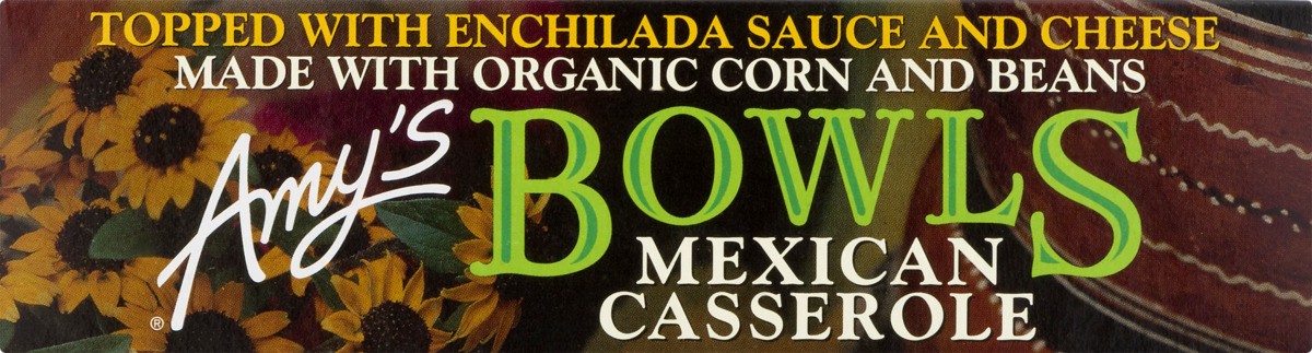 slide 9 of 9, Amy's Amy''s Mexican Casserole Bowl, 9.5 oz