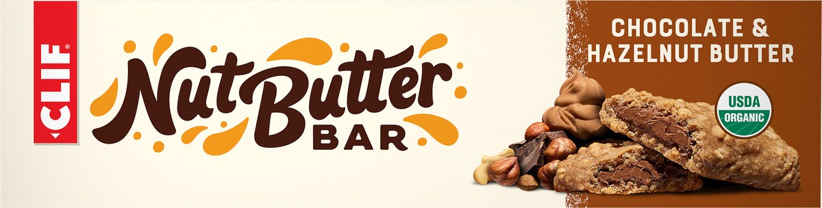slide 7 of 11, CLIF Nut Butter Bar, Chocolate& Hazelnut Butter, 12 Pack, 12 ct 1.76 oz