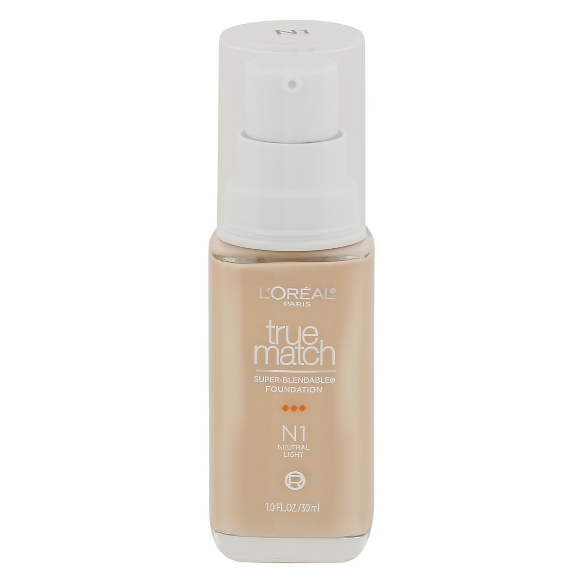 slide 1 of 1, L'Oréal True Match Neutral Light N1 Super-Blendable Foundation 1.0 fl oz, 1 fl oz