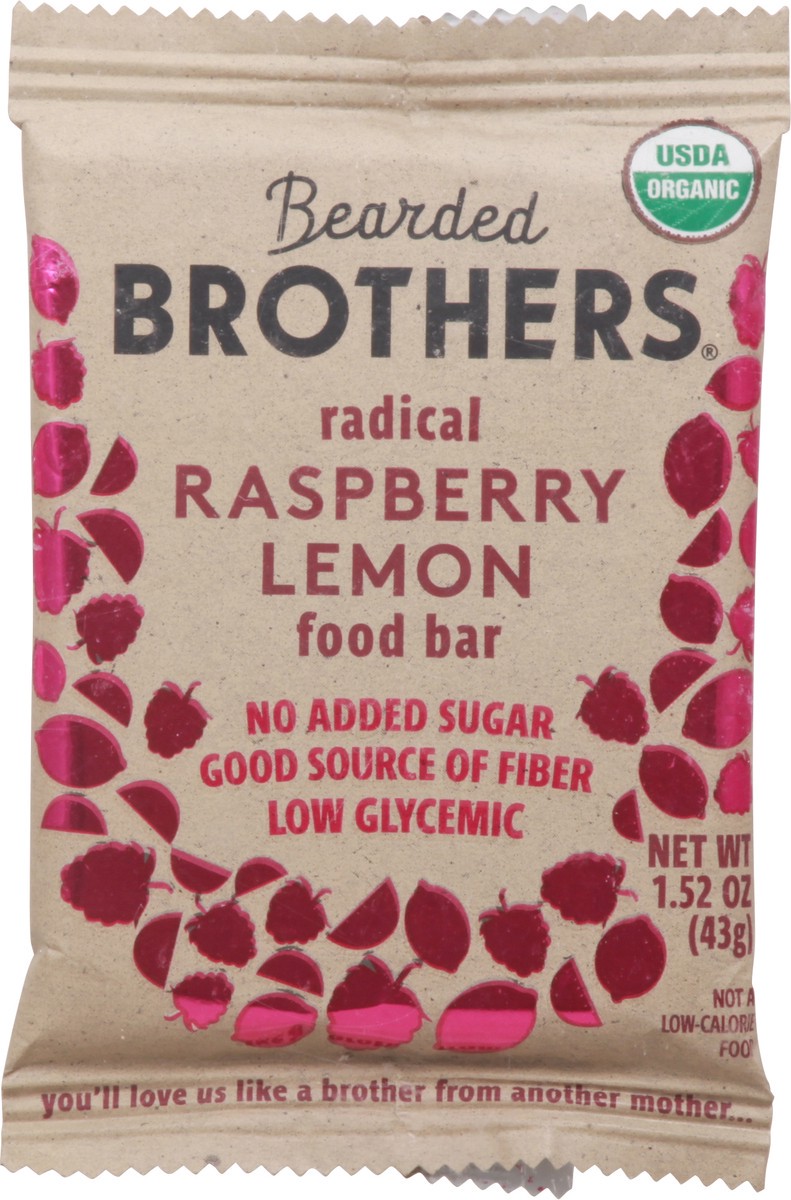 slide 3 of 14, Bearded Brothers Bar Radical Raspberry Lemon Organic - 1.52 Oz, 1.52 oz