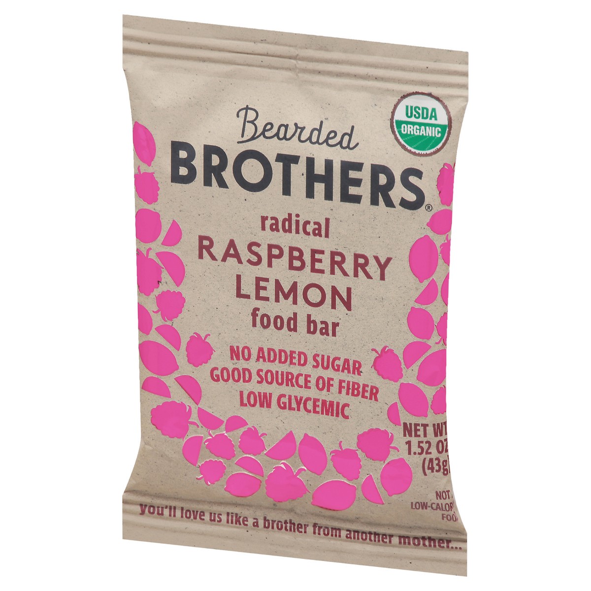 slide 13 of 14, Bearded Brothers Bar Radical Raspberry Lemon Organic - 1.52 Oz, 1.52 oz