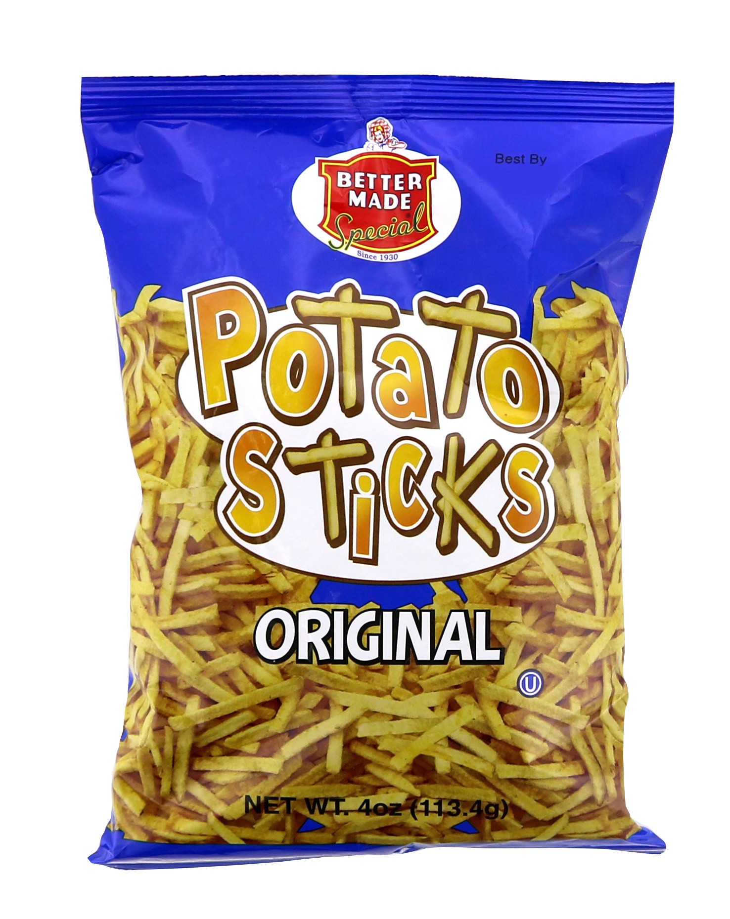 slide 1 of 1, Better Made Special Original Potato Sticks, 4 oz