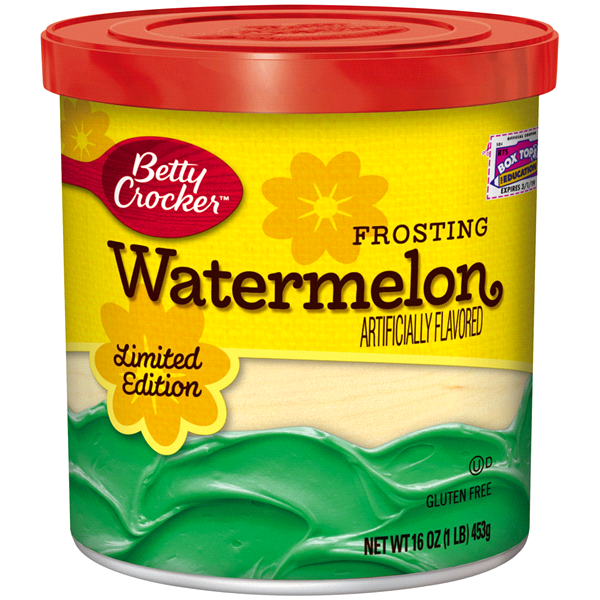 slide 1 of 1, Betty Crocker Limited Edition Watermelon Frosting, 16 oz