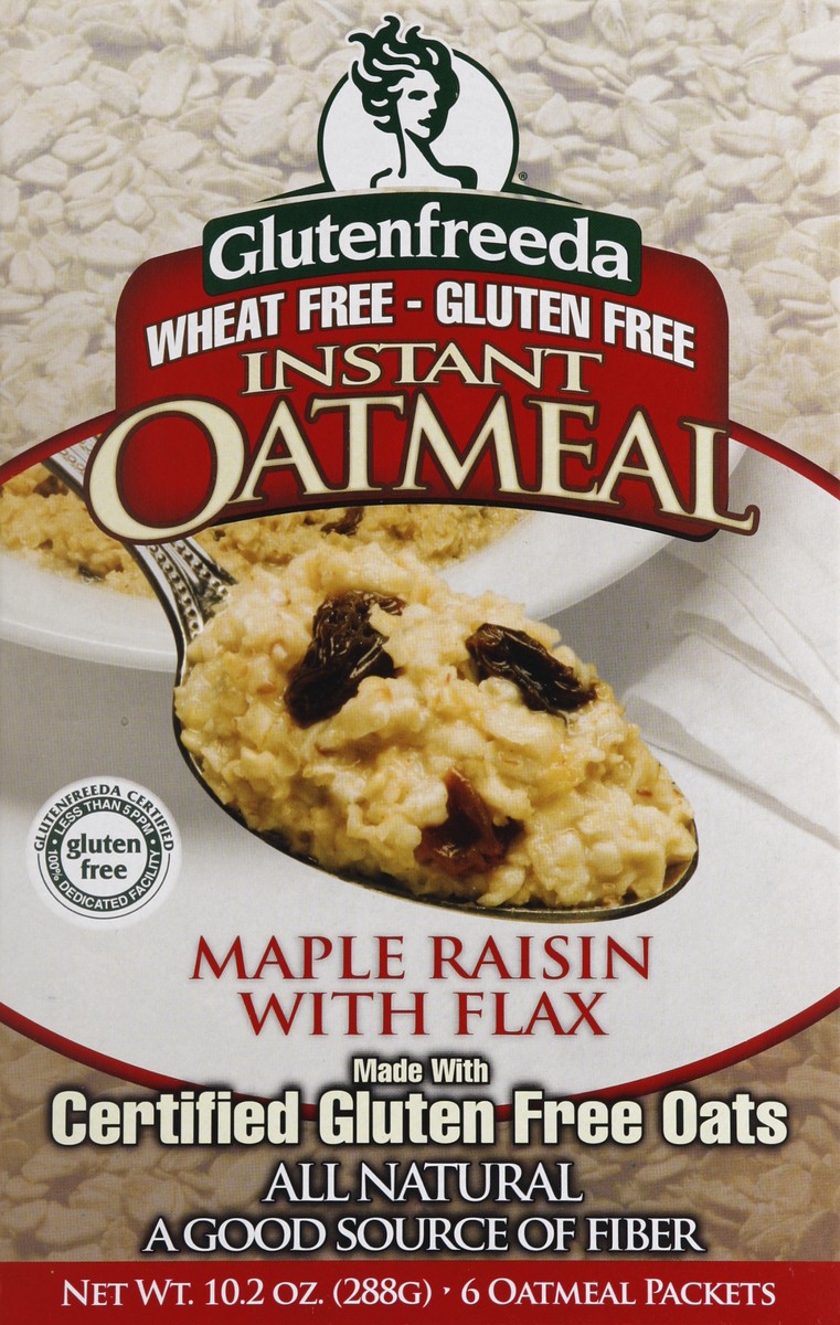 slide 4 of 4, Glutenfreeda Instant Oatmeal 6 ea, 6 ct