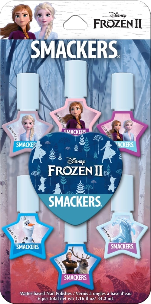 slide 1 of 1, Lip Smacker Frozen Ii Nail Polish Set, 6 ct