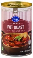 slide 1 of 1, Kroger Chunky Pot Roast Soup, 18.8 oz