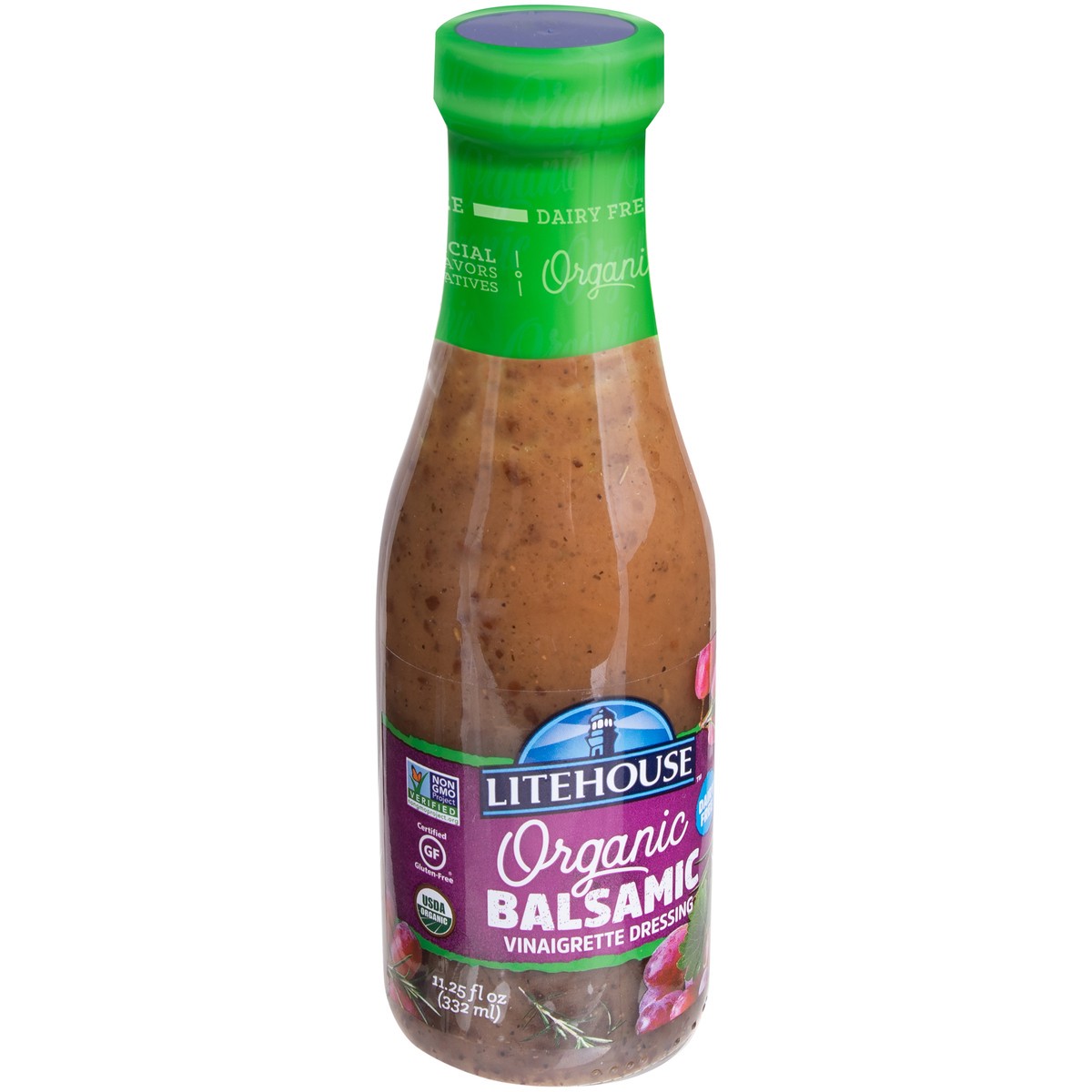 slide 5 of 9, Litehouse Organic Balsamic Vinaigrette Dressing 11.25 fl. oz. Bottle, 11.25 fl oz