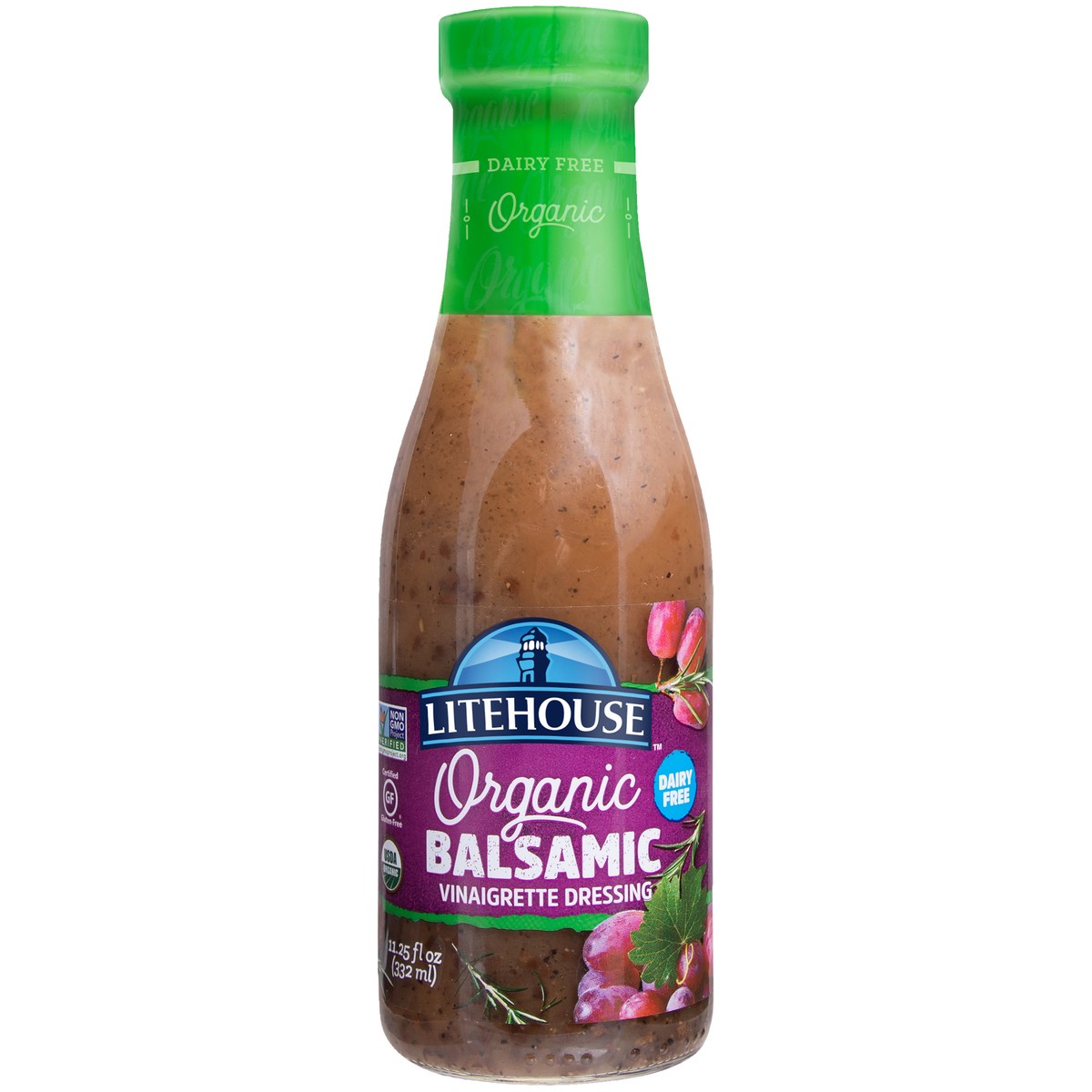 slide 3 of 9, Litehouse Organic Balsamic Vinaigrette Dressing 11.25 fl. oz. Bottle, 11.25 fl oz