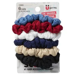 scünci Mini Hair Twisters Assorted Colors Textured Knits