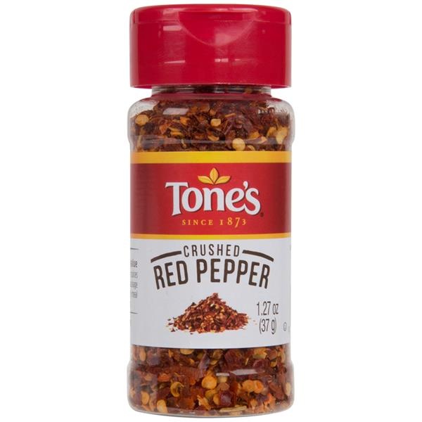 slide 1 of 1, Tone's Pepper Red Crushed, 1 ct