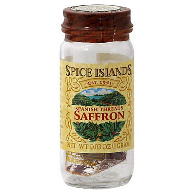 slide 1 of 1, Spice Islands Spanish Threads Saffron, 0.03 oz