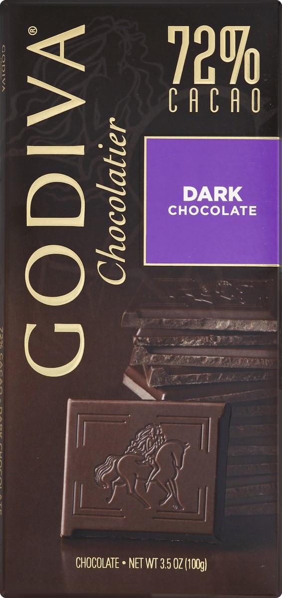 slide 5 of 5, Godiva Dark Chocolate 3.5 oz, 3.5 oz