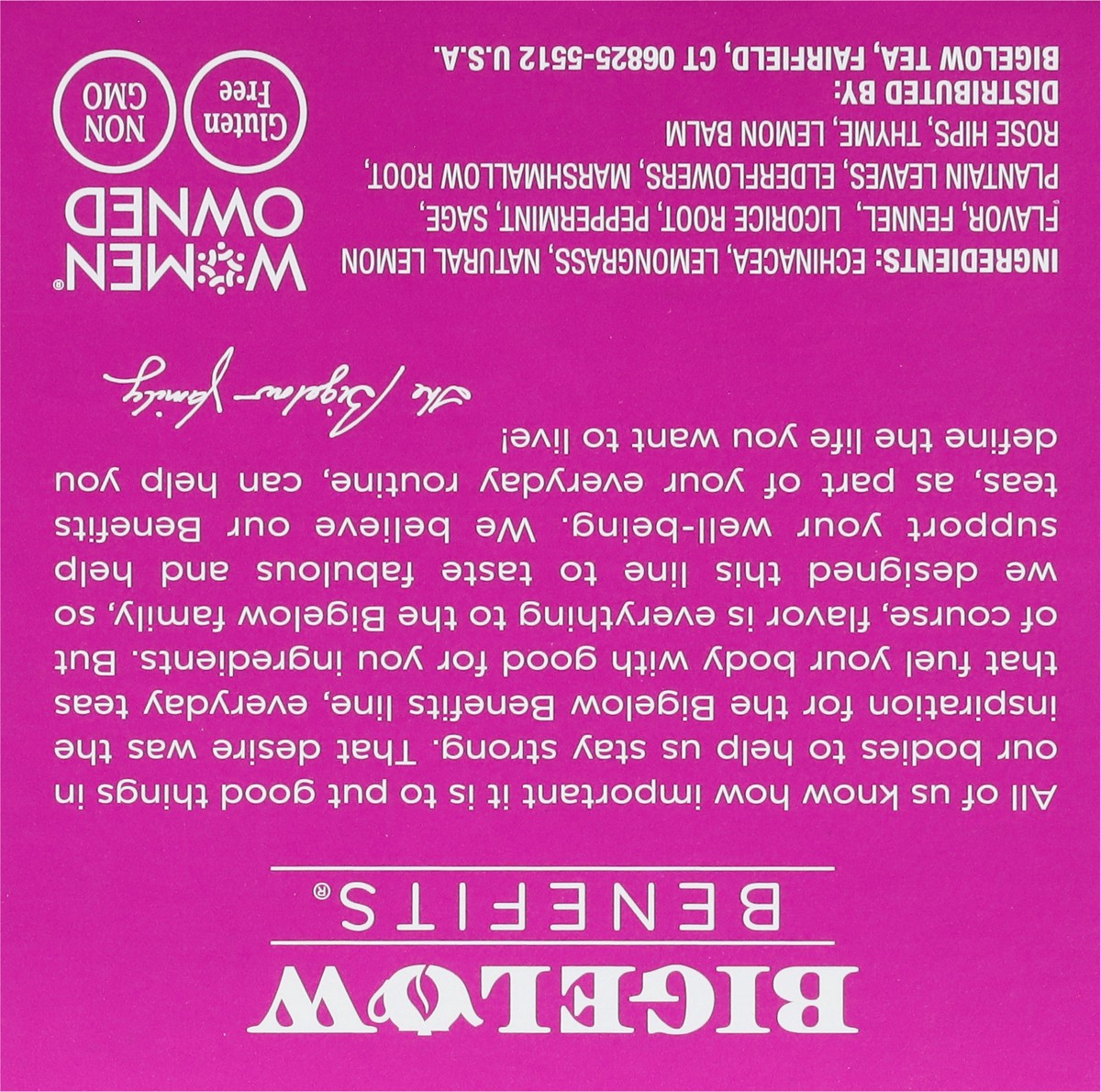 slide 9 of 14, Bigelow Benefits Caffeine Free Stay Well Lemon & Echinacea Herbal Tea 10 K-Cup Pods, 10 ct