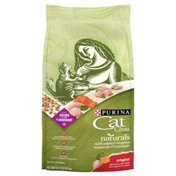 Purina Cat Chow Naturals With Added Vitamins, Minerals and Nutrients Dry Cat Food, Naturals Original - 6.3 lb. Bag