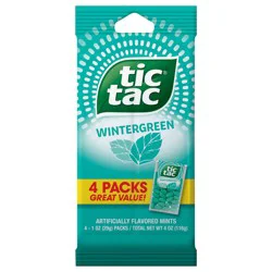 Tic Tac Fresh Breath Mints Wintergreen