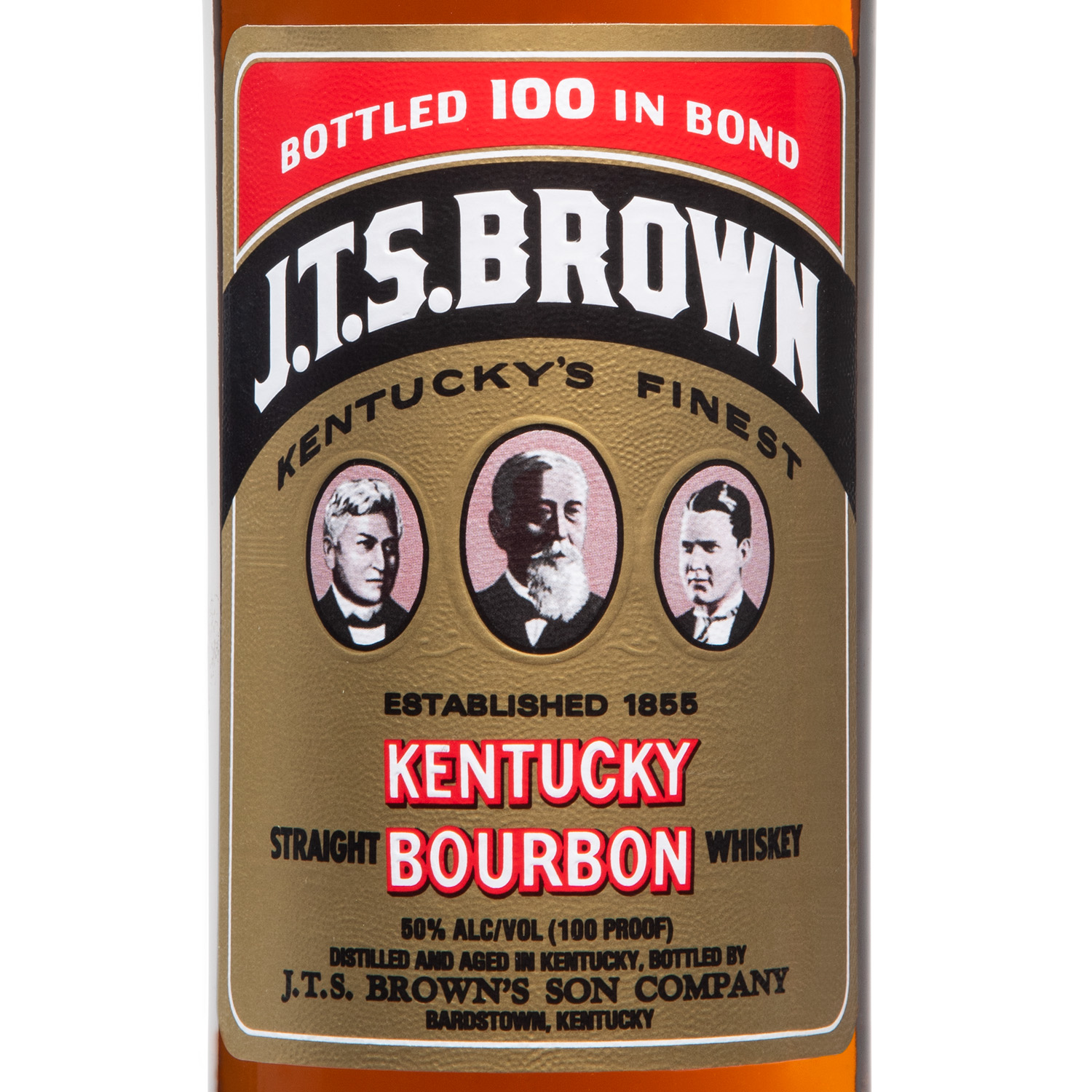 slide 2 of 2, J.T.S. Brown Bourbon, 750 ml