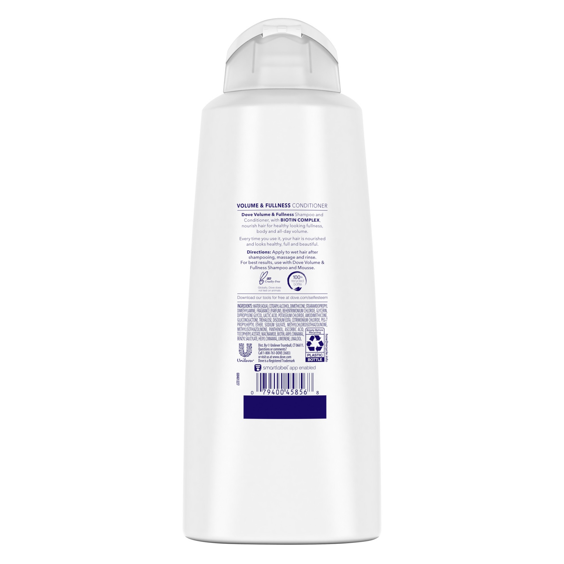 slide 6 of 7, Dove Ultra Care Conditioner Volume & Fullness, 20.4 fl oz, 20.4 fl oz