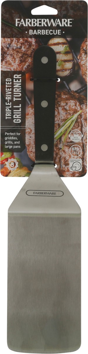 slide 7 of 9, Farberware BBQ Grill Turner Triple Rivet, 1 ct