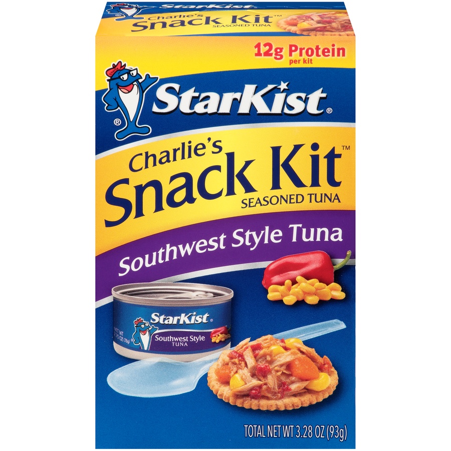 slide 1 of 1, StarKist Gourmet Selects Snack Kit, 3.28 oz