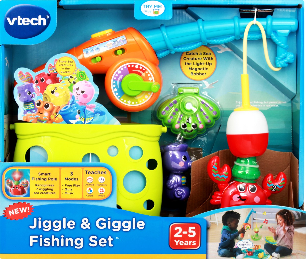 slide 6 of 9, VTech 2-5 Years Jiggle & Giggle Fishing Set 1 ea, 1 ct