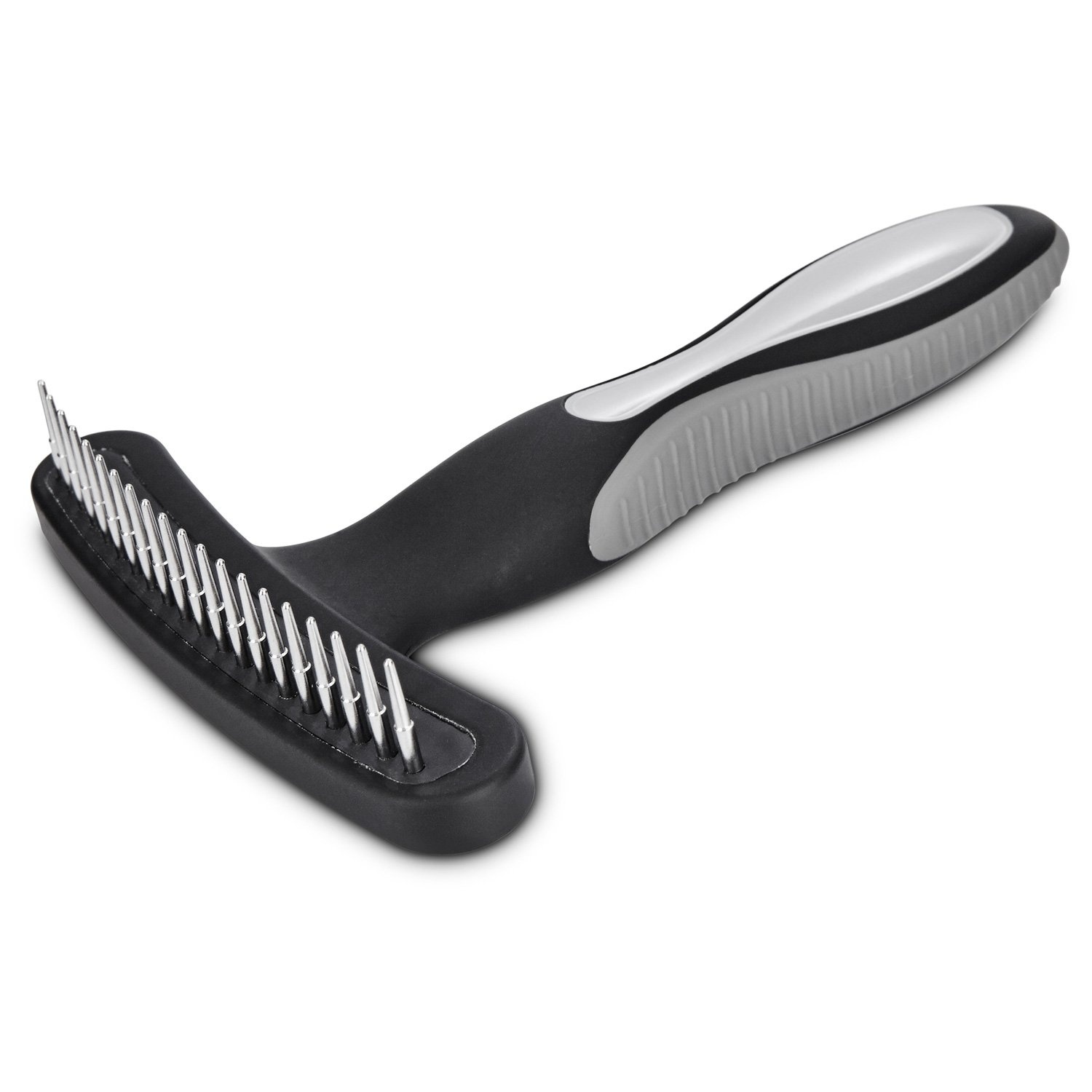 slide 1 of 1, Well & Good Black Grooming Dog Rake, 1 ct