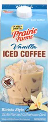 Prairie Farms Barista Style Vanilla Iced Coffee - 1/2 gal