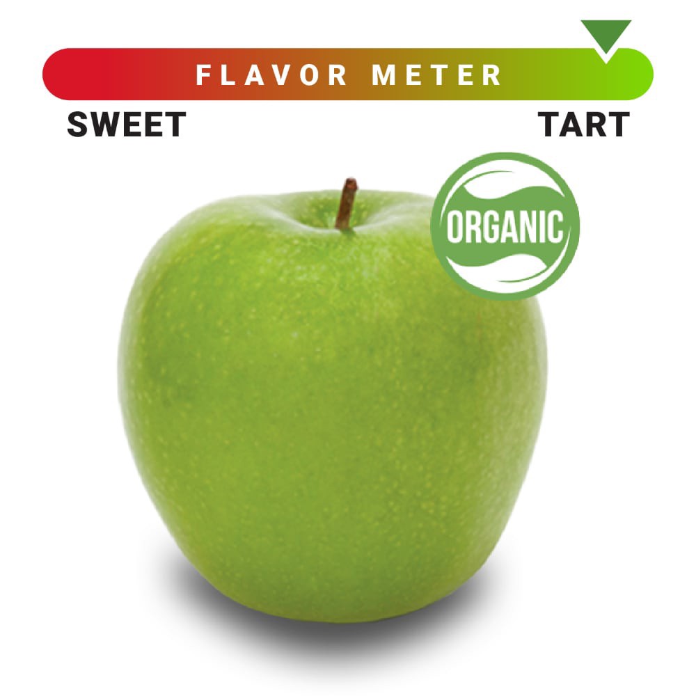 slide 2 of 2, Organic Granny Smith Apples, 1 ct