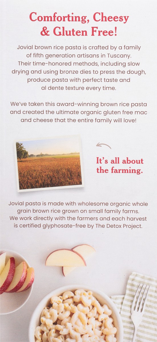 slide 6 of 9, Jovial Gluten Free White Cheddar Mac & Cheese 6 oz, 6 oz