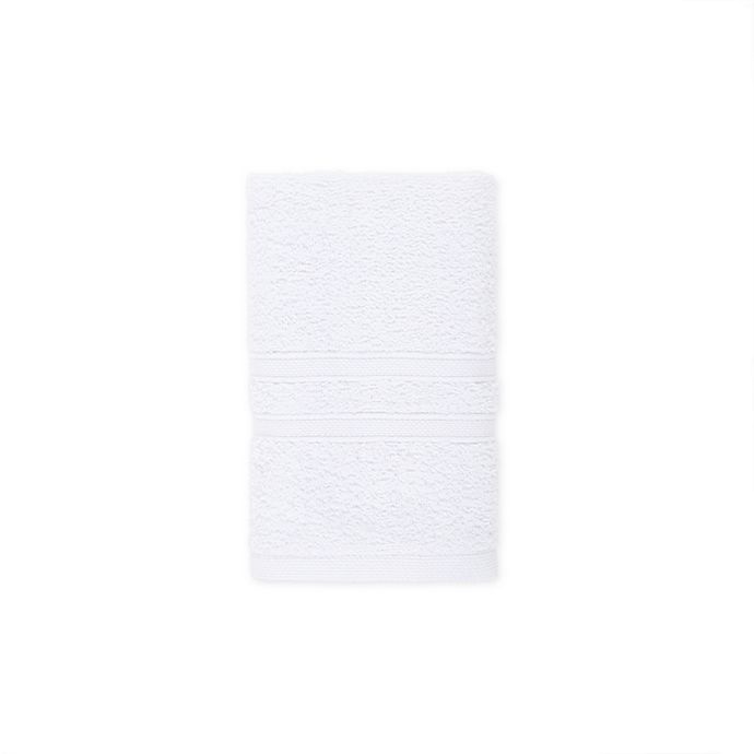 slide 1 of 1, Simply Essential Cotton Hand Towel - Bright White, 1 ct