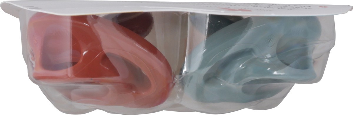 slide 6 of 12, NUK Comfy Silicone 0-6 Month Pacifier 1 ea, 3 ct