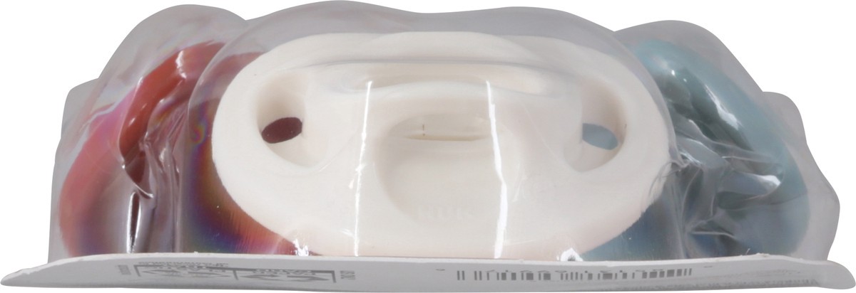 slide 9 of 12, NUK Comfy Silicone 0-6 Month Pacifier 1 ea, 3 ct