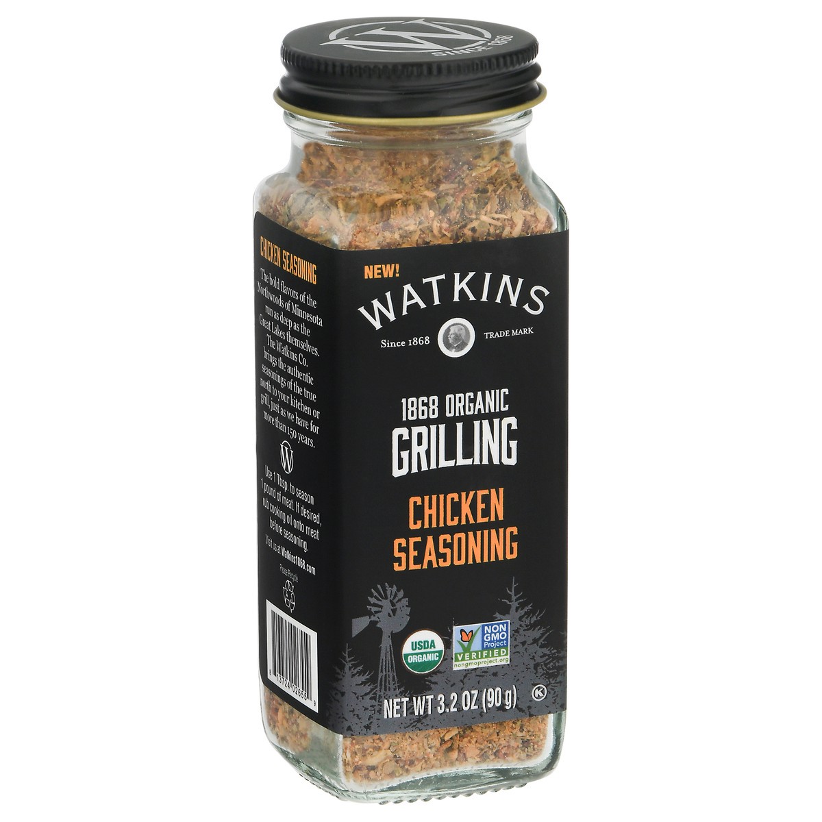 slide 3 of 12, Watkins Grill Seasoning Chicken, 3.2 oz