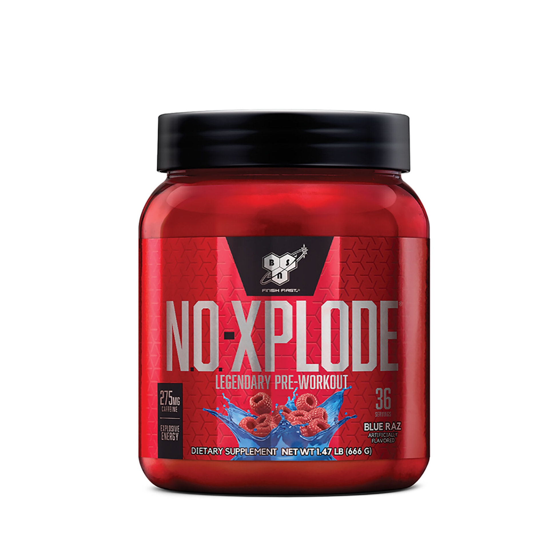 slide 1 of 1, BSN N.O.-XPLODE Pre-Workout Igniter - Blue Razz, 1 ct