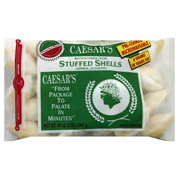 slide 1 of 1, Caesar's Stuffed Shells, 48 oz