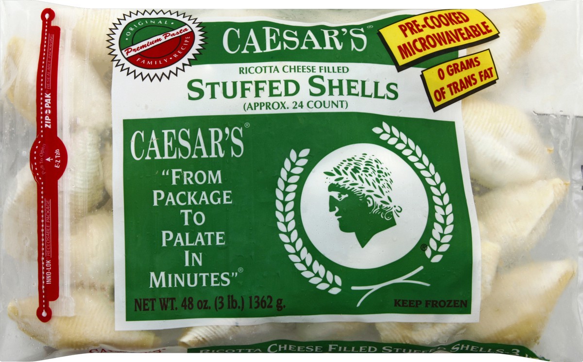slide 5 of 5, Caesar's Stuffed Shells 48 oz, 48 oz