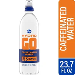 Kroger Hydro Go Caffeinated Water