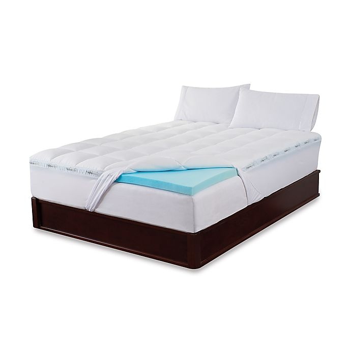 slide 2 of 5, Therapedic Zero Flat Twin XL Mattress Topper - White, 1 ct