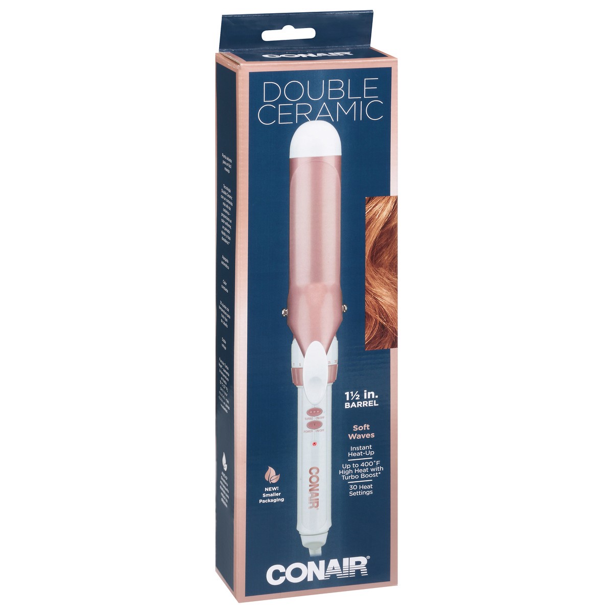 slide 7 of 9, Conair Double Ceramic Soft Waves Curling Iron 1 ea, 1 ct