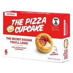 The Pizza Cupcake 6 Pack Pepperoni 6 ea