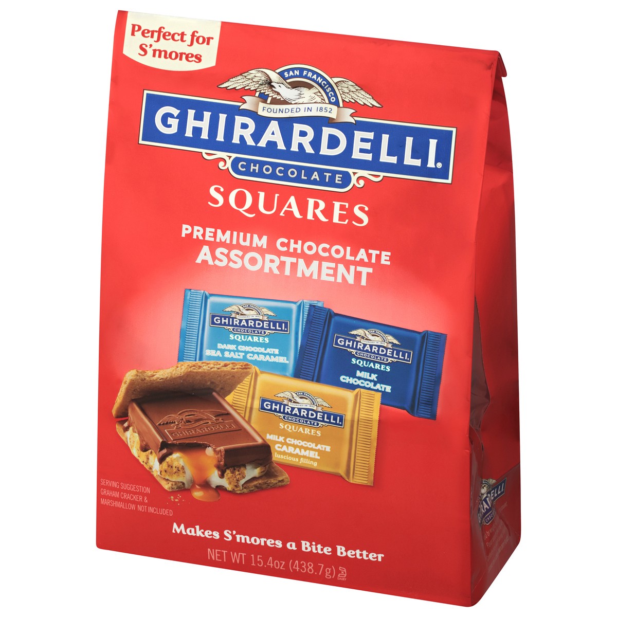 slide 7 of 9, Ghirardelli Perfect for S'mores Premium Chocolate Assortment Squares - 15.4 Oz., 15.4 oz