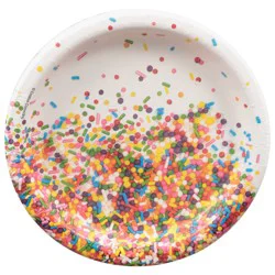 Party Creations Sprinkles Plates 8 ea